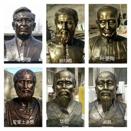 孔子肖像,校園文化廣場雕塑