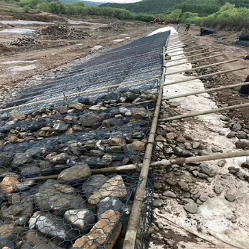 四平護(hù)坡400絲鉛絲網(wǎng)卷