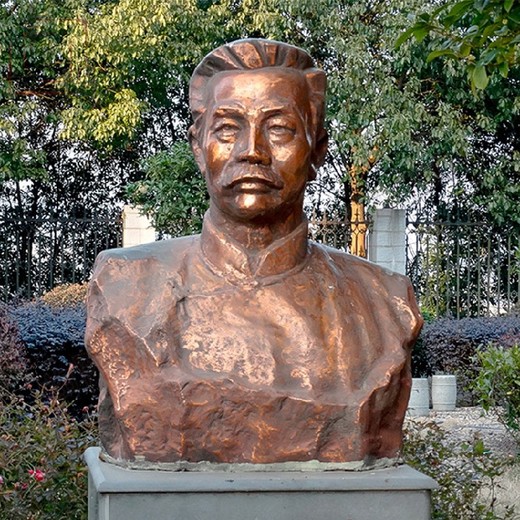公園人物鑄銅雕像鑄造