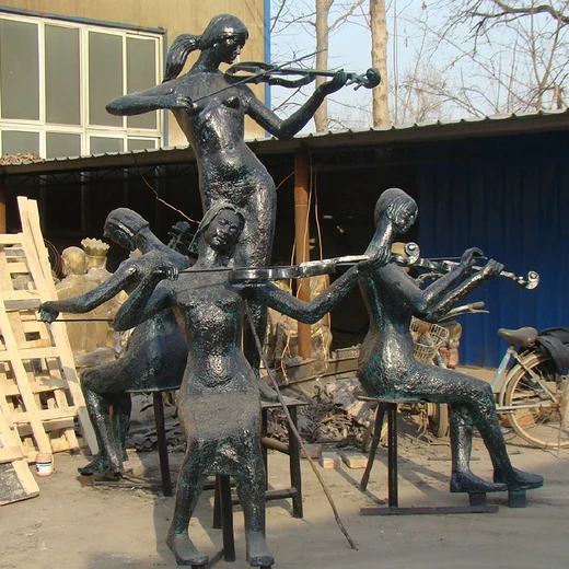 人物銅雕胸像加工