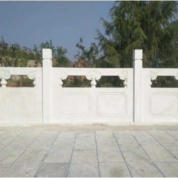 涼山草白玉石欄桿定制廠家