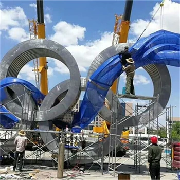 曲陽縣五環(huán)雕塑廠家電話,體育運(yùn)動(dòng)主題雕塑