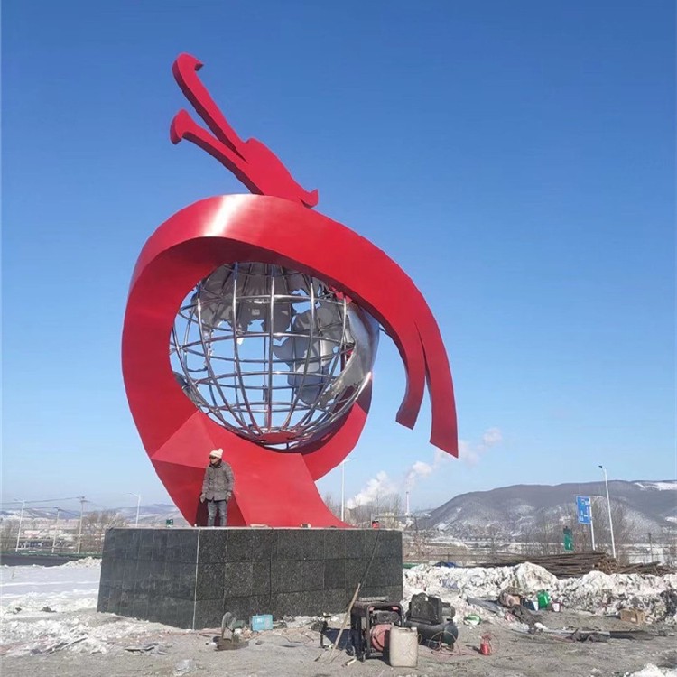 地产景观龙不锈钢雕塑工厂