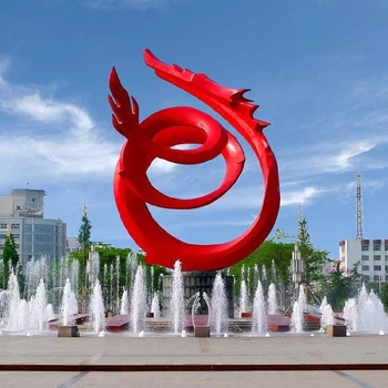 園林景觀雕塑龍定制