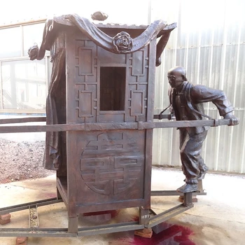 街道民俗銅雕塑工廠