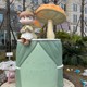 玻璃鋼蘑菇雕塑定做圖