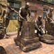 茶園采茶制茶過(guò)程雕塑圖