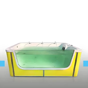 神農(nóng)架恒溫泳池兒童亞克力泳池