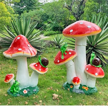 戶(hù)外玻璃鋼蘑菇雕塑廠(chǎng)家