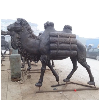 園林景觀駱駝雕塑廠家