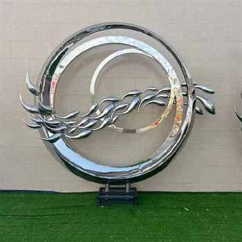 水池不銹鋼魚雕塑定做廠家