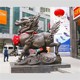 鑄銅麒麟雕塑圖片圖