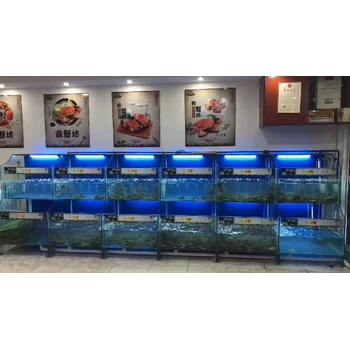無錫全新大閘蟹魚缸酒店海鮮魚缸品牌