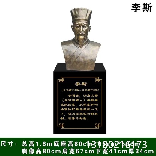 安陽(yáng)鑄銅頭像雕塑定做