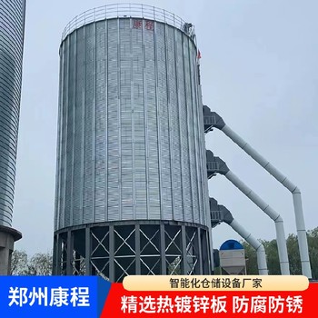 的鋼板倉公司-稻谷筒倉-拆裝方便糧食圓筒倉