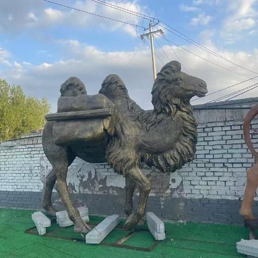 景區駱駝銅雕像鑄造