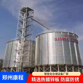 新型儲糧倉-面粉鋼板倉-鋼板倉糧倉廠家
