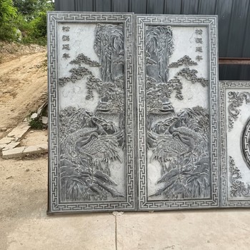 動物鏤空石雕窗花生產廠家,古建筑石雕窗花