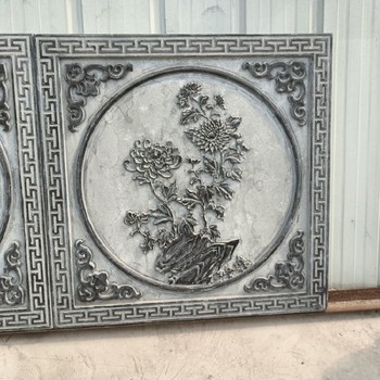曲陽(yáng)縣鏤空石雕窗花廠家,仿古石雕窗花