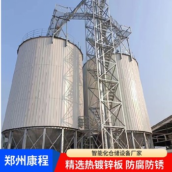 保溫鋼板倉-防潮糧倉-1000噸標準糧倉造價