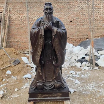 校園銅雕孔子鑄造