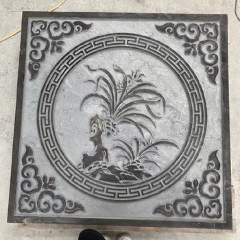 扇形鏤空石雕窗花價格,古建筑石雕窗花