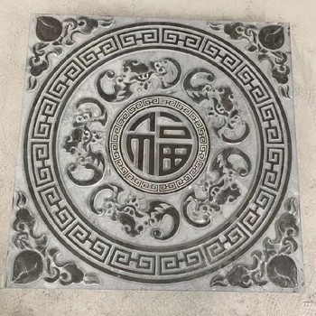 別墅鏤空石雕窗花加工廠家,仿古石雕窗花