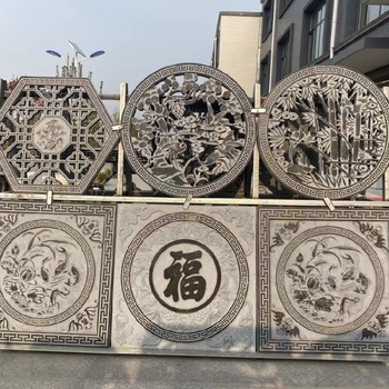 寺廟鏤空石雕窗花生產(chǎn)廠家,青石石雕窗花