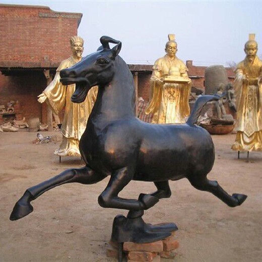 廣場雕塑銅馬加工