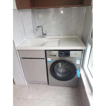 東莞石英石洗衣盆,一體式洗衣盆尺寸大小