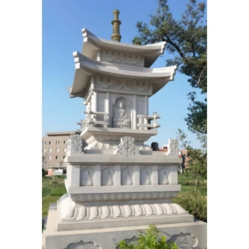 廣西石雕佛塔定制,寺院石雕佛塔