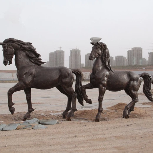 景觀銅馬雕塑制作