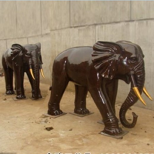 公園銅雕大象制作