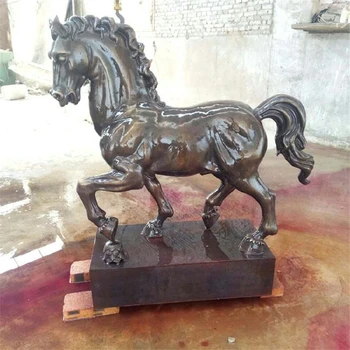園林景觀銅奔馬雕塑制作廠家