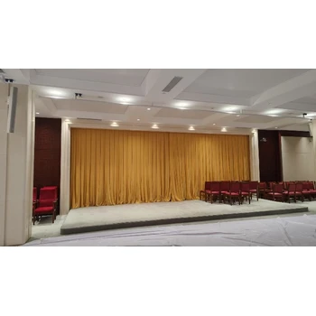 阜阳礼堂舞台幕布安装流程,电动舞台幕布安装公司