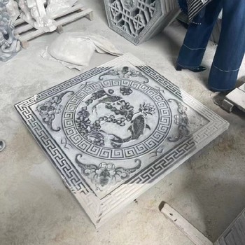 寺廟鏤空石雕窗花大全,仿古石雕窗花