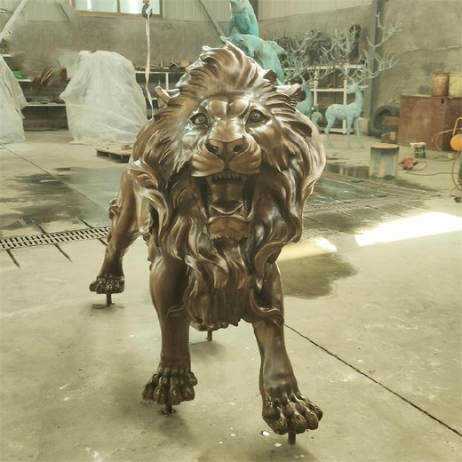 門口銅雕匯豐獅子價(jià)格