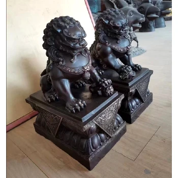 大型銅獅子雕塑定制廠家