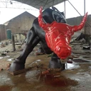 地產(chǎn)景觀牛銅雕定做