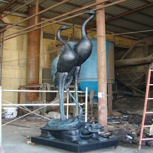小區(qū)銅雕仙鶴造價(jià)