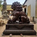 仿真鑄銅獅子雕塑價格