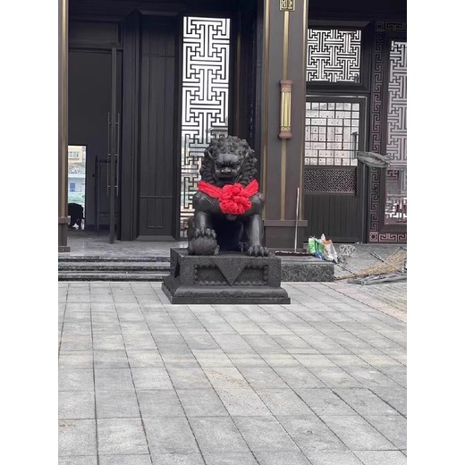 唐縣鑄銅匯豐獅雕塑鑄造廠家