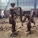 少數(shù)民族主題銅雕塑加工廠家