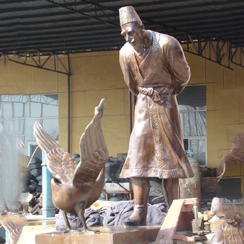 景區(qū)少數(shù)民族人物雕塑加工廠家