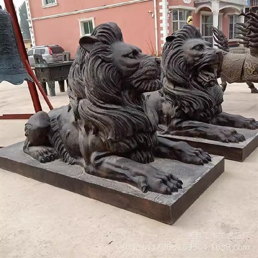 故宮獅銅雕塑多少錢一對