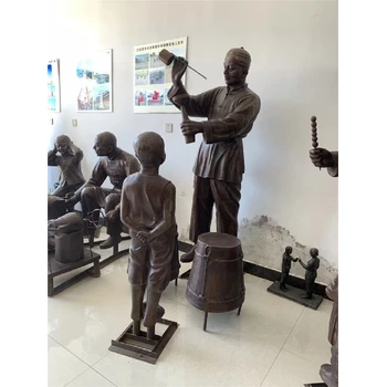 民俗銅雕塑工廠