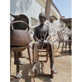 少數(shù)民族人物銅像鑄造廠家