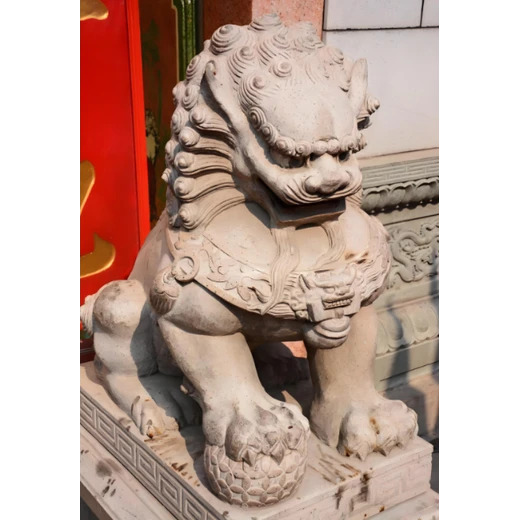 漢沽石雕獅子廠家價格,園林石雕獅子定制價格