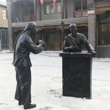 街道民俗銅雕塑工廠