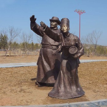 少數民族雕塑工廠